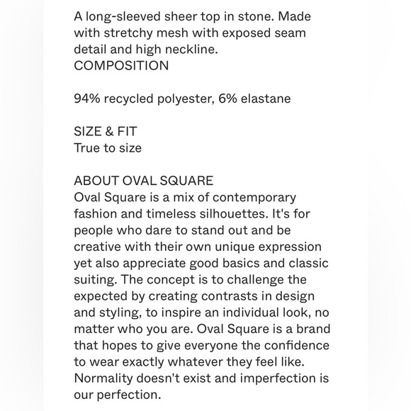 Oval Square - Ossassy Top - L - Picture 4 of 9